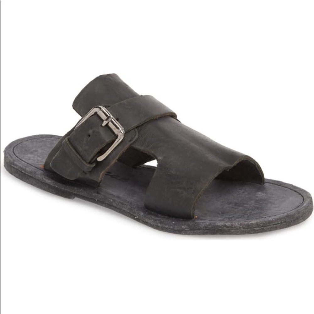 NWOT Matisse x Free People Black Abbie Slide